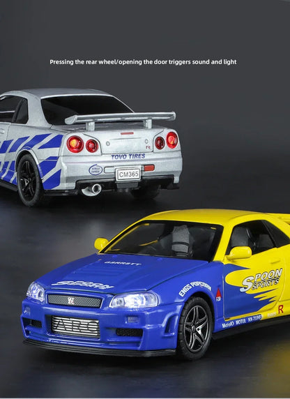 1:32 Nissan Skyline R34