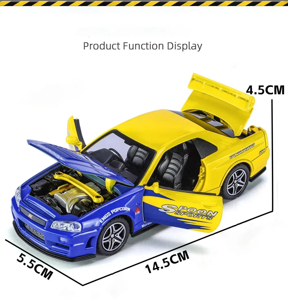 1:32 Nissan Skyline R34