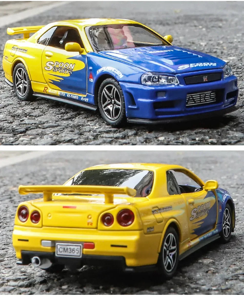 1:32 Nissan Skyline R34